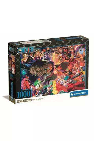 Puzzle 1000 el. Compact Anime One Piece Clementoni
