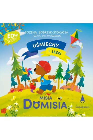 Audiobook CD MP3 U�miechy i �ezki misia Domisia - Bo�ena  Bobrzyk-Stok�osa