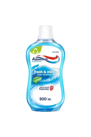 Aquafresh Fresh & Minty p�yn do p�ukania jamy ustnej 500 ml