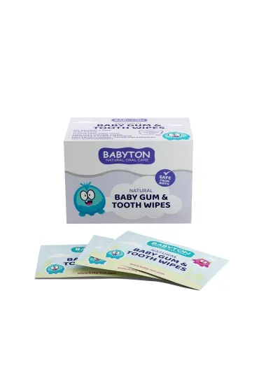 Babyton Naturalne chusteczki do pielgnacji dzise i zbw dla niemowlt, bezpieczny od narodzin 25 szt.