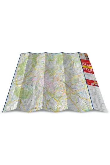 Rzym i Watykan mapa samochodowa 1:12 000