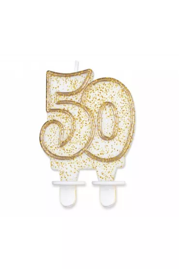 Godan �wieczka cyferka 50 z�oty kontur