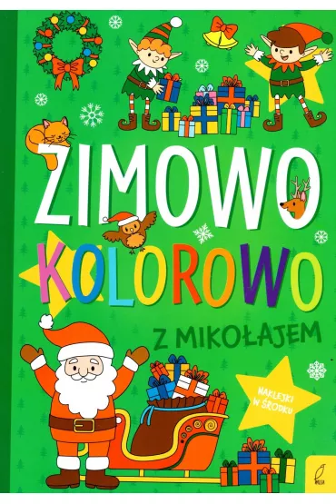 Zimowo, kolorowo. Z Miko�ajem