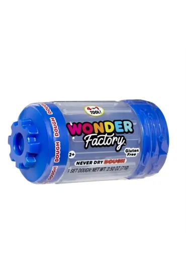 Wonder Factory Never Dry Dough Singles - Blue Mga Entertainment