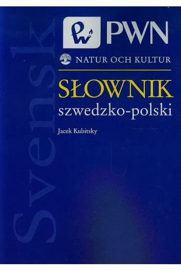 S�ownik szwedzko-polski - Jacek Kubitsky