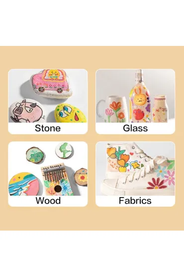 Deli Markery akrylowe mix kolor�w 36 szt.