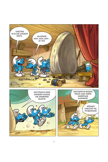 Smerf, kt�ry nie by� mi�y. Smerfy i �wiat emocji. Tom 11 - Antonello Dalena, Thierry Culliford, Falzar