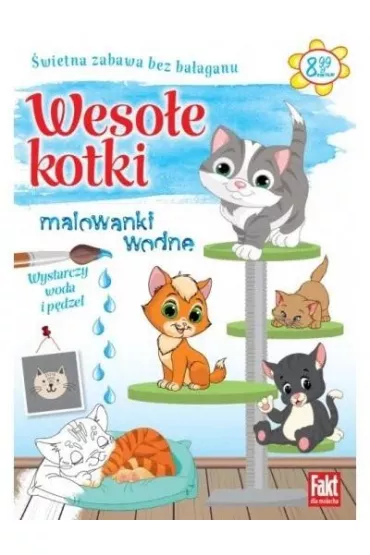 Weso�e kotki. Malowanki wodne.