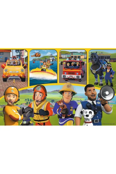 Puzzle maxi 24 el. Stra�ak Sam i przyjaciele Trefl