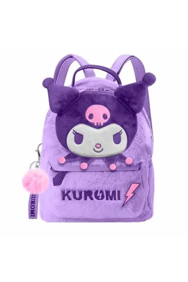 KIDS EUROSWAN Plecak pluszowy Hello Kitty Kuromi KU00028 32cm