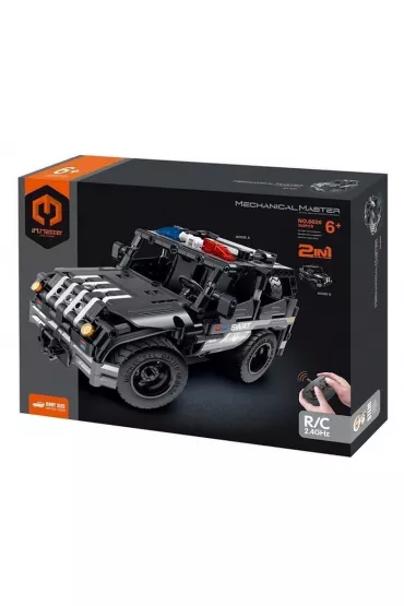 Klocki  RC pojazd SWAT 2w1 355 element�w