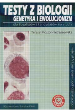Testy z biologii - Mossor-Pietraszewska Teresa - Teresa Mossor-Pietraszewska