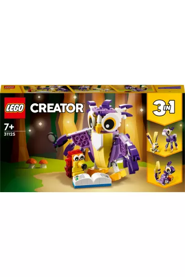 LEGO Creator 3 w 1 Fantastyczne le�ne stworzenia 31125