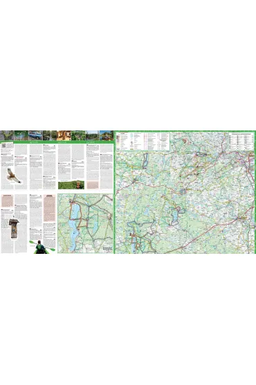 comfort!map&guide XL Bory Tucholskie, Kaszuby, Kociewie 2w1 1:165 000