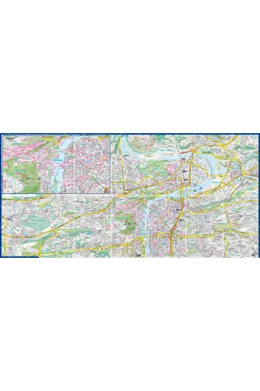 comfort!map Plan miasta Praga 1:20 000