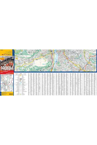 comfort!map Plan miasta Praga 1:20 000
