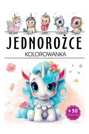 Jednoro�ce. Kolorowanka