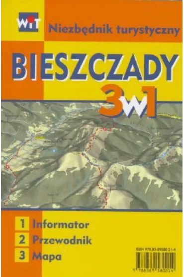 Niezb�dnik turystyczny Bieszczady 3w1  WIT