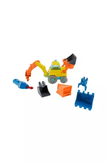 Fisher-Price Bob Budowniczy. M�wi�ca Koparka Zbuduj Mnie FFX71 Mattel