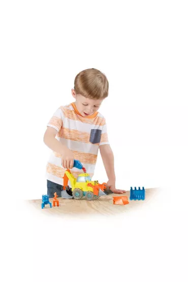 Fisher-Price Bob Budowniczy. M�wi�ca Koparka Zbuduj Mnie FFX71 Mattel