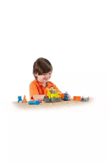 Fisher-Price Bob Budowniczy. M�wi�ca Koparka Zbuduj Mnie FFX71 Mattel