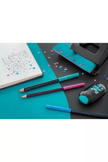 Faber-Castell Owek grip 2001 two tone czarny/rowy