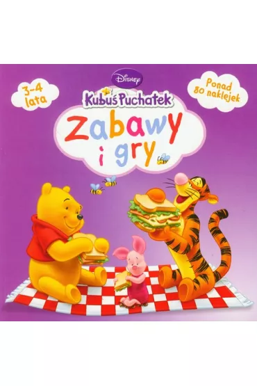 Kubu� Puchatek Zabawy i gry 3-4 lata