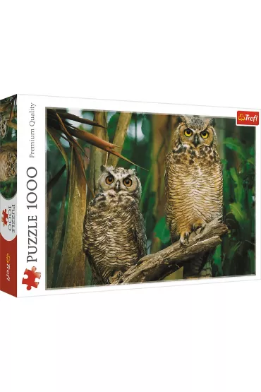 Puzzle 1000 el. Sowy Trefl