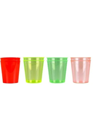 Kolorowe kieliszki 30ml 8 szt.