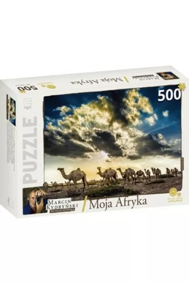 Puzzle 500 el. Moja Afryka. Somalia. Jacek Bonecki Edipresse Ksi��ki - Marcin Kydry�ski