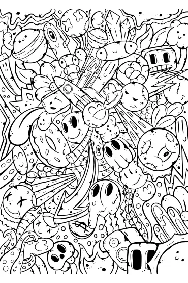 Rawmark Ptno Doodle 28 x 40 cm