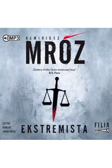 Audiobook Ekstremista. Gerard Edling. Tom 3 CD - Remigiusz Mr�z