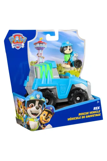 Psi Patrol   Rex i Pojazd Ratunkowy Dino Rescue  Spin Master