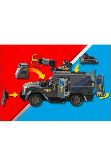 Playmobil City Action Pojazd terenowy jednostki specjalnej 71144