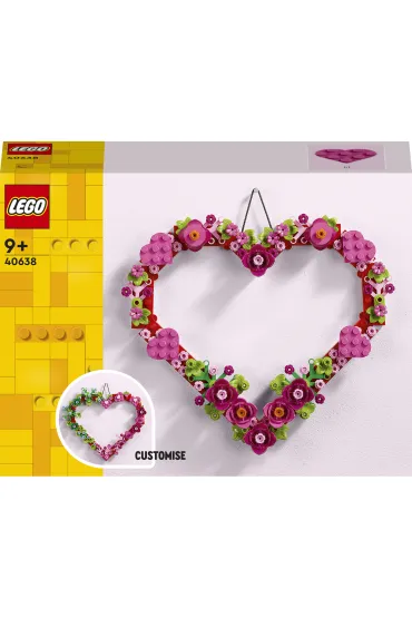 LEGO Iconic Ozdoba w kszta�cie serca 40638