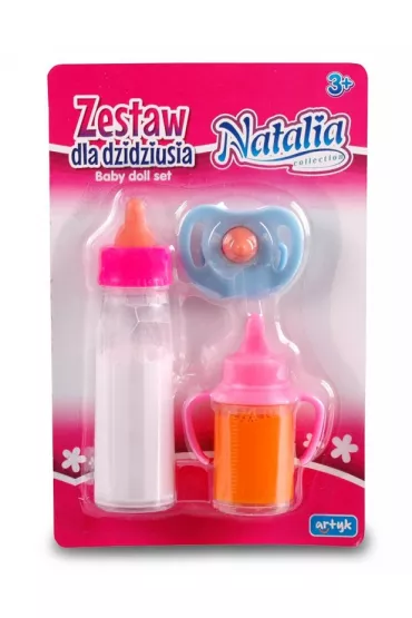 Zestaw dla dzidziusia 2 butelki+smoczek Natalia Artyk