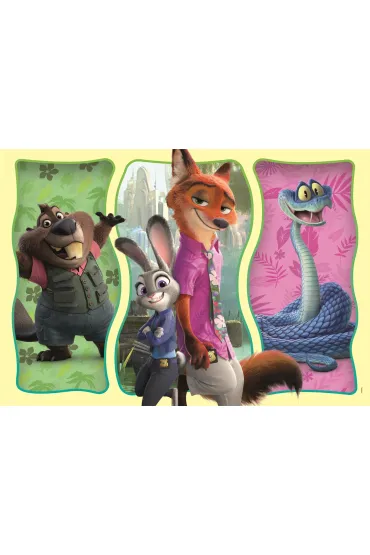 Puzzle 104 el. SuperColor. Zootopia 2 Clementoni