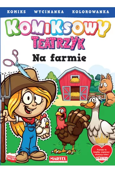 Komiksowy teatrzyk. Na farmie - Adam  Gdula