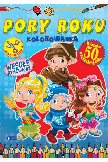 Kolorowanka. Pory roku