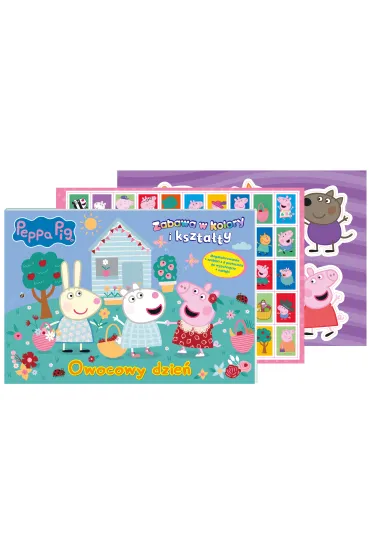 Peppa Pig. Zabawa w kolory i kszta�ty. Owocowy dzie�