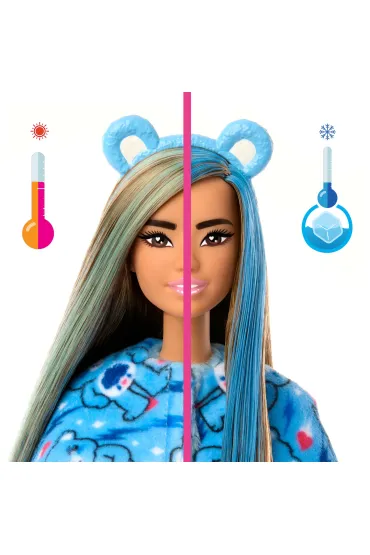 Barbie Cutie Reveal. Troskliwie misie Gderek JCN96 Mattel