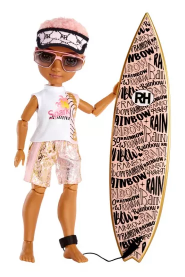 MGA Lalka Rainbow High Pacific Coast Fashion Doll ch�opiec Finn Rosado Mga Entertainment