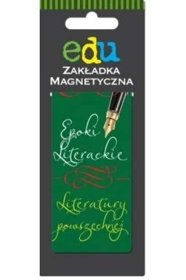 Kukartka Zak�adka magnetyczna Epoki literatury powszechnej ZK-081