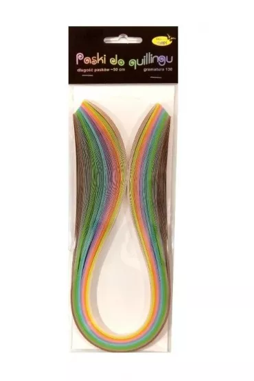 Galeria Hobby Paski do quillingu pastelowe 5 mmx50 cm