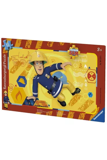 Puzzle 15 el. Stra�ak Sam Ravensburger