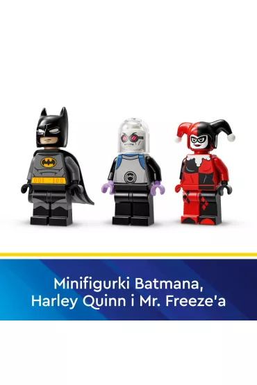 LEGO DC Batman Batman z batmobilem kontra Harley Quinn i Mr. Freeze 76274