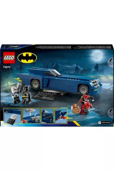LEGO DC Batman Batman z batmobilem kontra Harley Quinn i Mr. Freeze 76274
