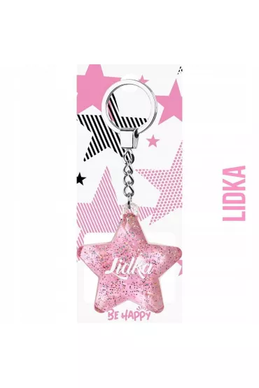 Be-Happy Gifts Brelok Gwiazdka Lidka