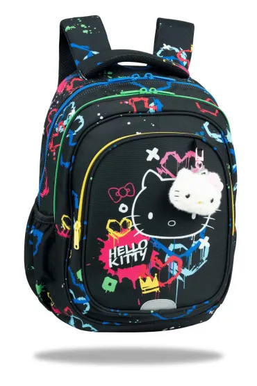 Patio Plecak m�odzie�owy Hello Kitty Fast Black Neon