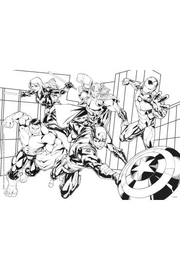Puzzle 48 el. Marvel Avengers Lisciani